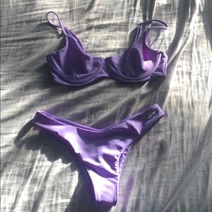 Blackbough Purple S Bikini